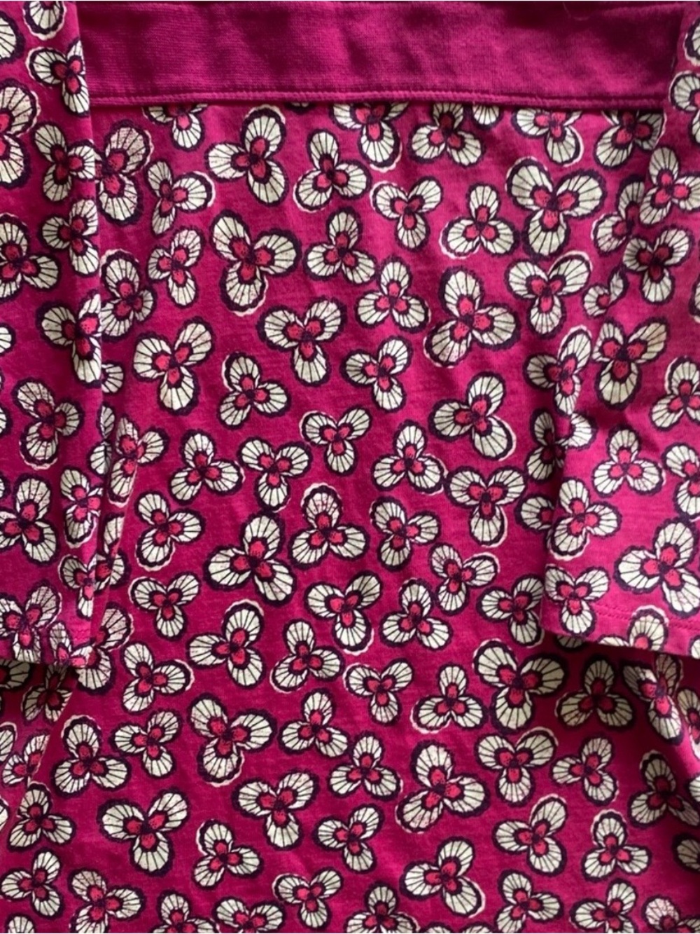 Tea Collection Floral Wrap Neck Dress size 7 - Picture 4 of 6